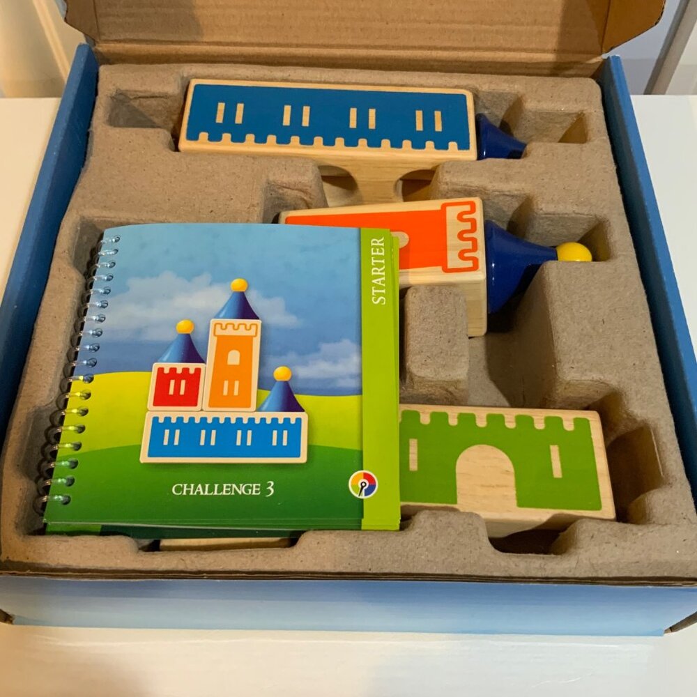 Castle Logix Educational Building Logic Game Multi Level Blocks - Picture 5 of 12